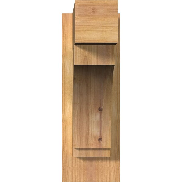 Imperial Block Smooth Outlooker, Western Red Cedar, 5 1/2W X 16D X 16H